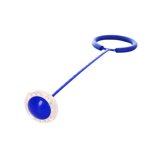 Children Fitness Glowing Toys Jumping Ring Flash Fitness Dancing Ball One-Legged Jumping Ball Bouncy Ball Children Rope Skipping