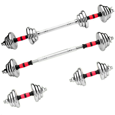 10kg Electroplate Dumbbells Set Weights For Fitness Weightlifting Crossfit quipment Barbell Gym Muscle Strength Exercise