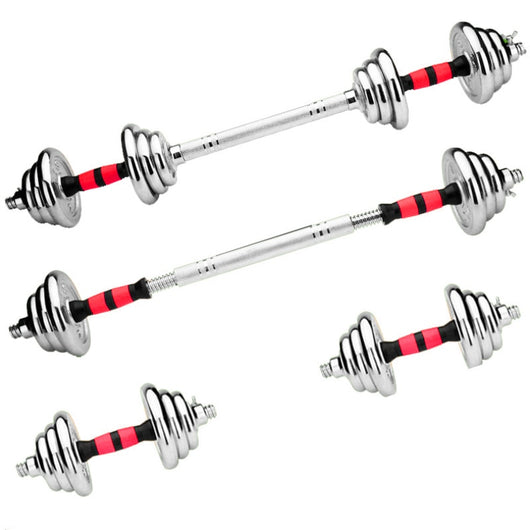 10kg Electroplate Dumbbells Set Weights For Fitness Weightlifting Crossfit quipment Barbell Gym Muscle Strength Exercise