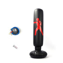 160cm Boxing Punching Bag Inflatable Free-Stand Tumbler Muay Thai Training Pressure Relief Bounce Back Sandbag with Air Pump