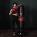 160cm Boxing Punching Bag Inflatable Free-Stand Tumbler Muay Thai Training Pressure Relief Bounce Back Sandbag with Air Pump
